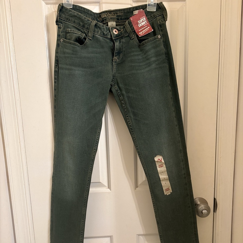 Arizona Jean Company Olive Skinny Jeans